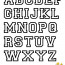 Free Alphabet Letter Print Out College Coloring Printouts