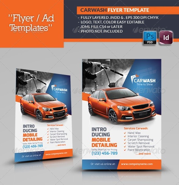 Free Automotive Flyer Template Automobile Brochure Templates Car Download