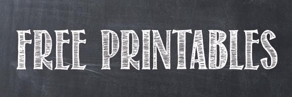 Free Back To School Printables OhSoPrintable Printable Chalkboard Signs