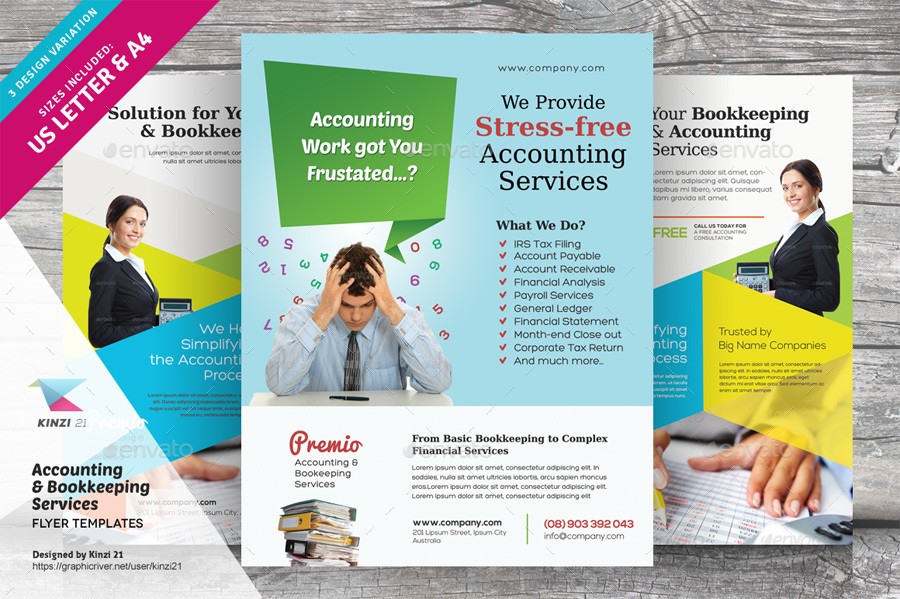 Free Bookkeeping Flyers S Accounting Services Flyer