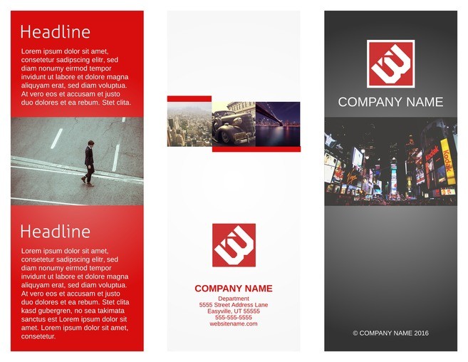 Free Brochure Templates Examples 20 Outline Template