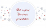 Free Christmas Powerpoint Template Or Google Slides Theme White And
