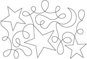 Free Continuous Line Quilting Patterns Pantograph