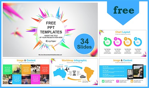 Free Cool PowerPoint Templates Design Amazing