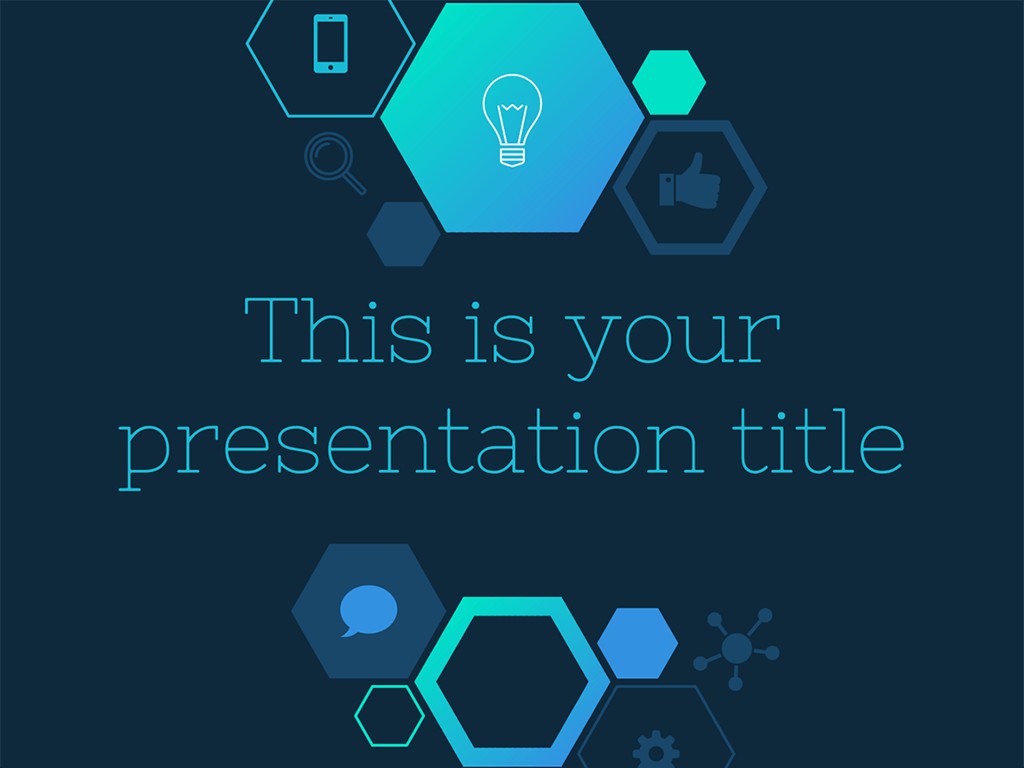 Free Dark And Techy Powerpoint Template Or Google Slides Theme Presentation