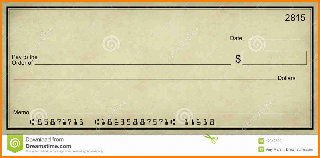 Free Download 5 Editable Blank Check Template Center