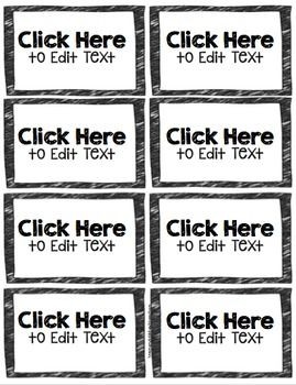 FREE Editable Flash Cards Sight Words Math Facts Word Walls Flashcard