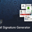 Free Email Signature Generator With Templates Html Template Download