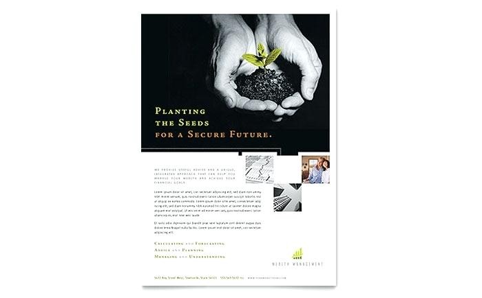 Free Financial Flyer Templates Personal Finance Brochure Template
