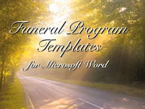 Free Funeral Program Backgrounds Clipart