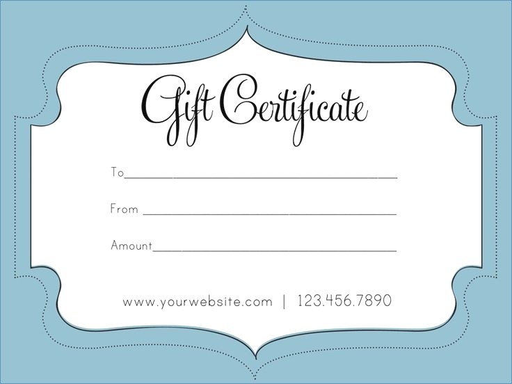 Free Gift Certificate Template For Mac Pages Download