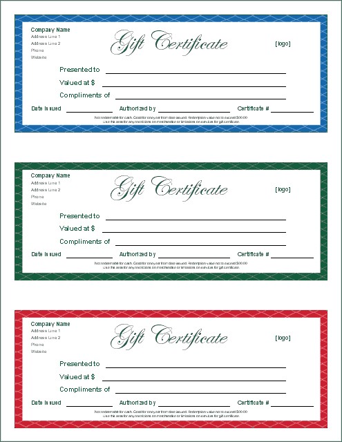 Free Gift Certificate Template Word Date Night