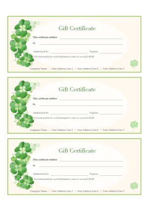 Free Gift Certificate Templates For Word PowerPoint PDF Voucher Template Powerpoint