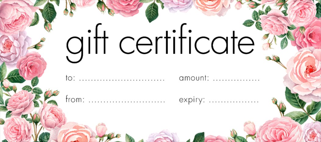 Free Gift Certificates Templates Design Your Makeup Certificate Template
