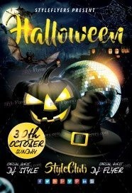 Free Halloween Flyer PSD Templates Download Styleflyers