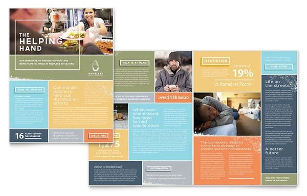 Free Indesign Templates Newsletter Template Of