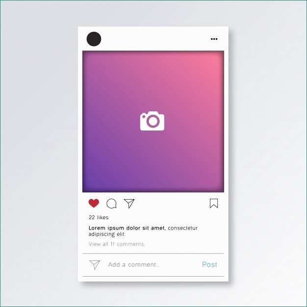 Free Instagram Template Ordinary S Templates Psd