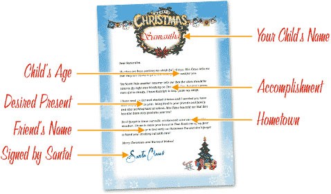 Free Letters From Santa Personalized Printable Claus