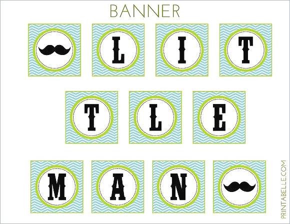 Free Little Man Mustache Bash Party Printables From Printabelle Baby