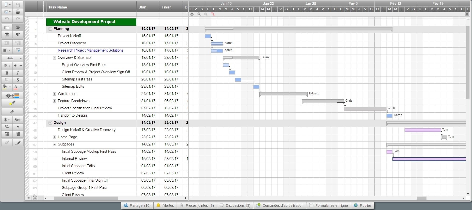 Free Marketing Timeline Tips And Templates Smartsheet To Excel Gantt Chart Template