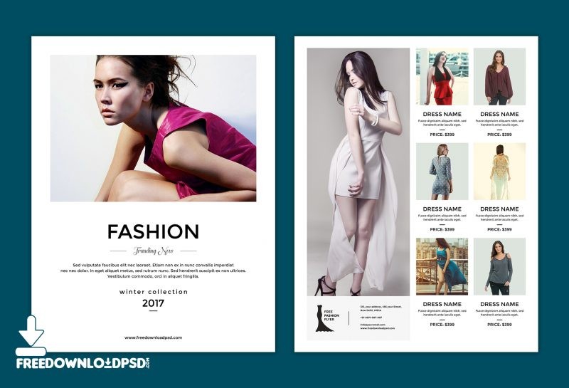 Free Multipurpose Fashion Flyer Template FreedownloadPSD Com Brochure