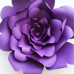FREE Paper Flower Template For My Newsletter Friends PaperFlora Free