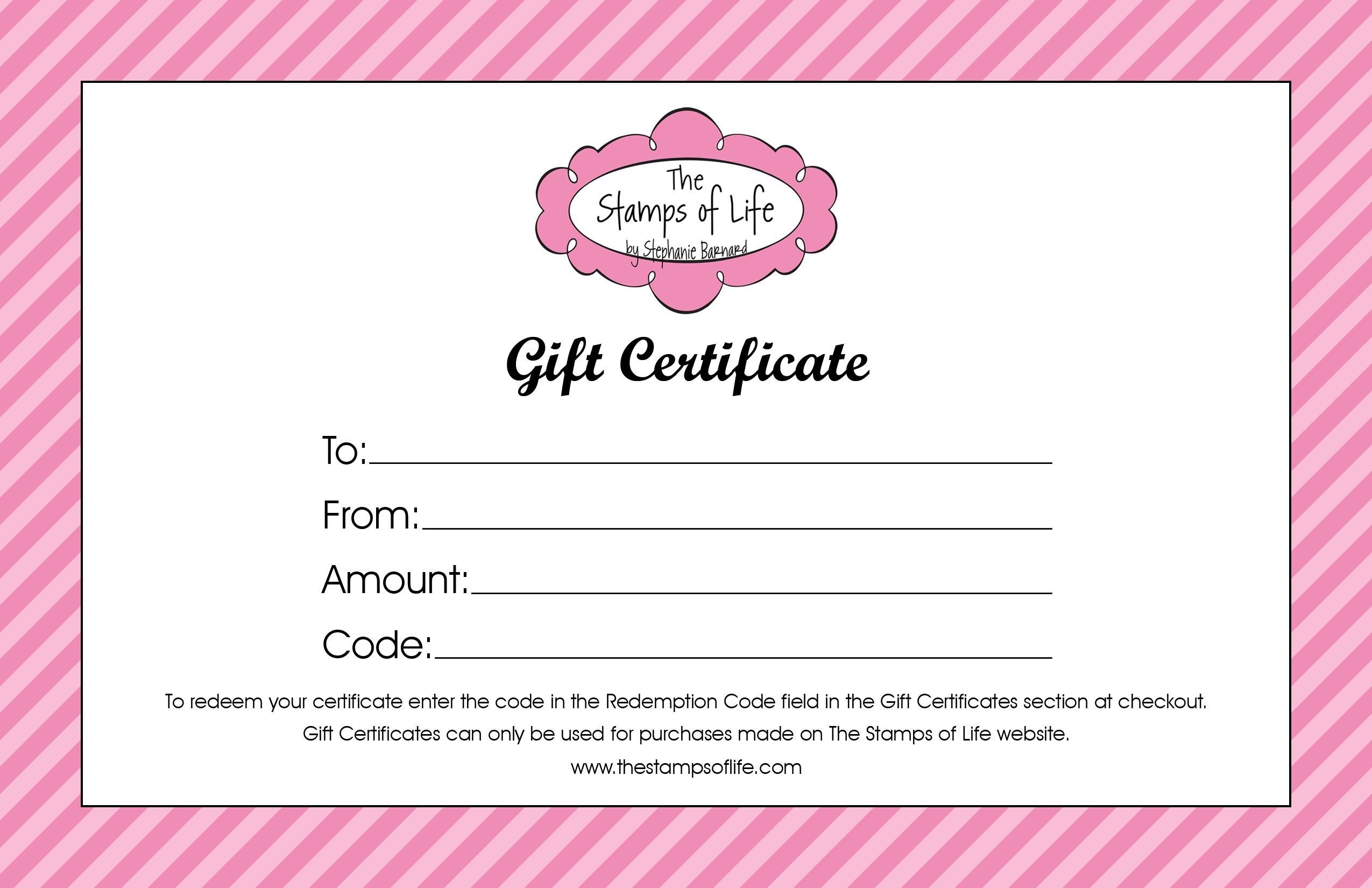 Printable Hair Salon Gift Certificate Template from carlynstudio.us