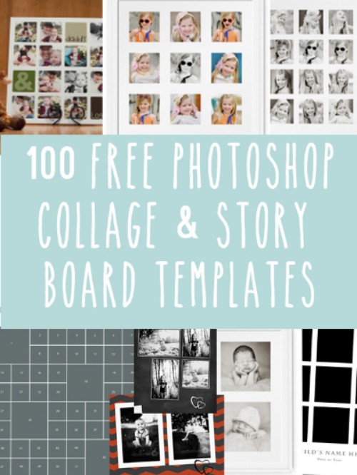 Free Photoshop Collage And Storyboard Templates For