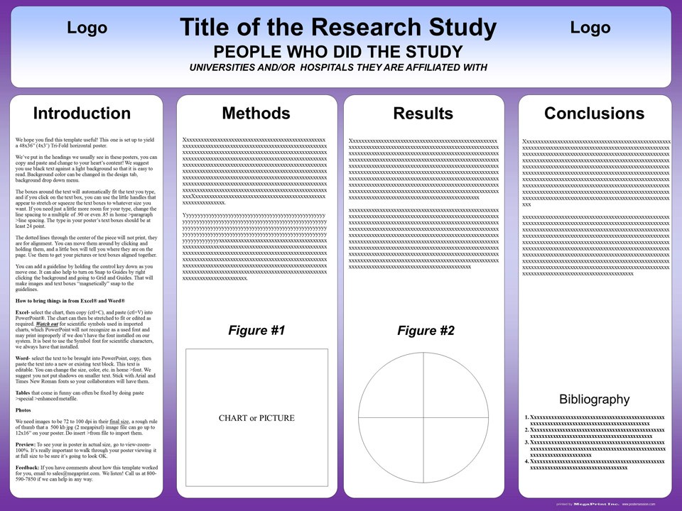 Free Powerpoint Scientific Research Poster Templates For Printing Chemistry Template