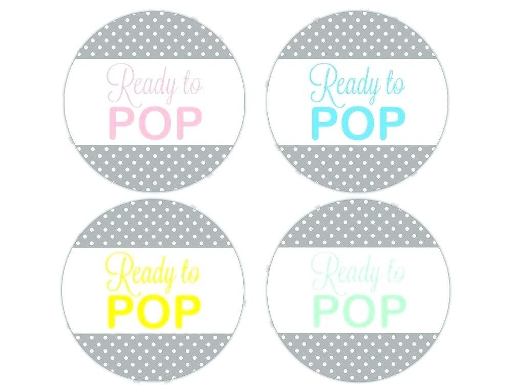 Free Printable Baby Shower Popcorn Wrappers Ready To Pop Template