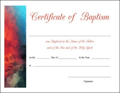 Free Printable Baptism First Communion And Confirmation Certificates