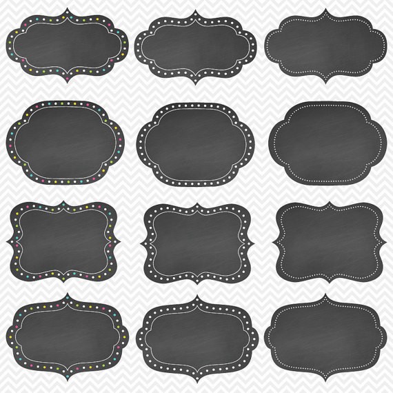 Free Printable Chalkboard Cliparts Download Clip Art Labels