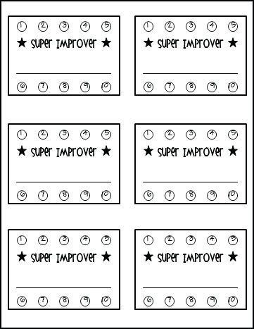 Free Printable Punch Card Template Cardjdi Org