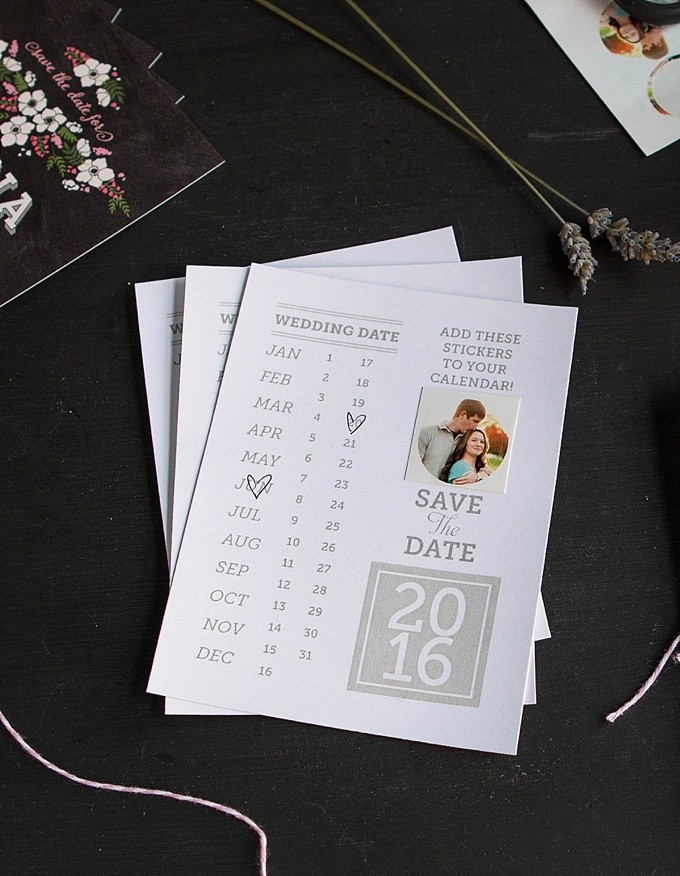 FREE Printable Save The Date Calendar Inserts Wedding Inspiration Free Templates