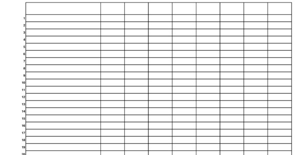 Free Printable Spreadsheets As Excel Spreadsheet Blank