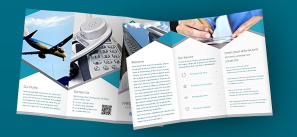 Free PSD Business Brochure Files Templates Psd