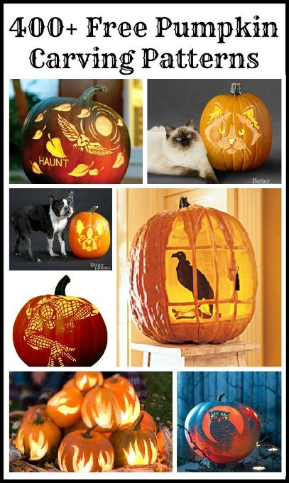 Free Pumpkin Carving Patterns Templates Driven By Decor