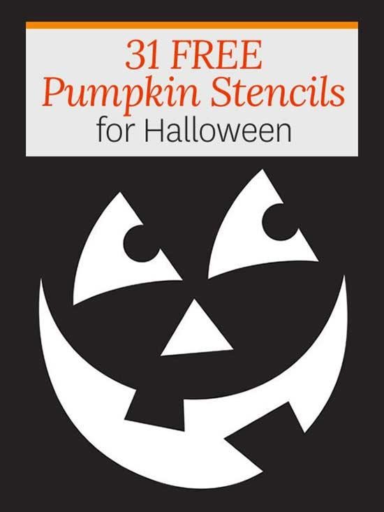 Free Pumpkin Stencils For Halloween Better Homes Gardens Frankenstein