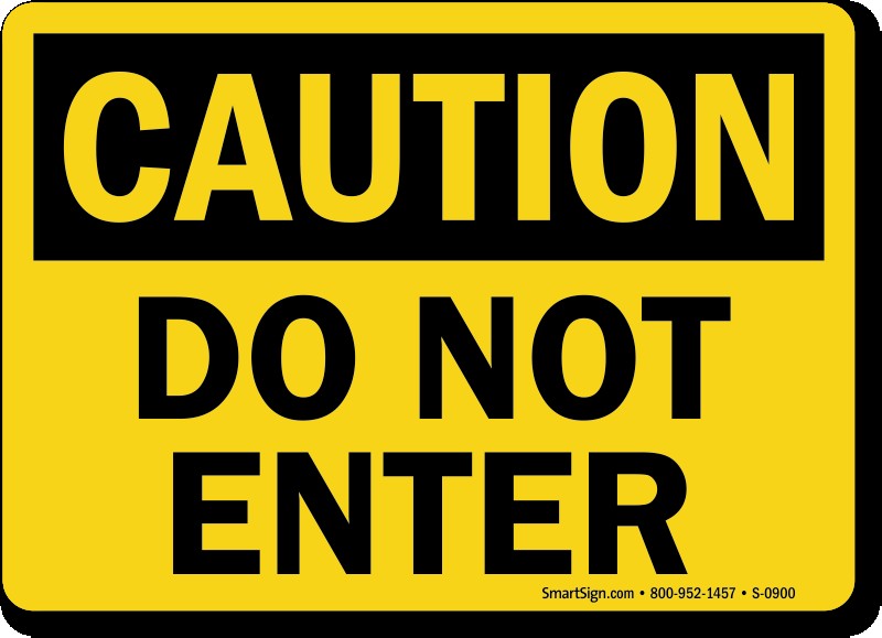 Free Safety Signs Printable Sign PDFs