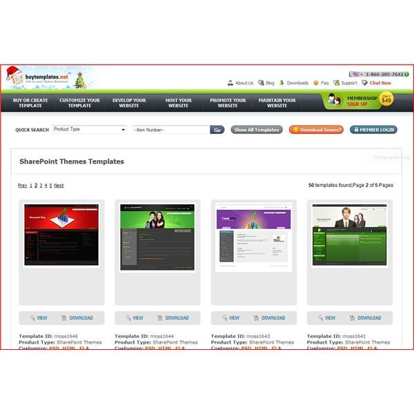 Free SharePoint 2 0 Download Master Themes Sharepoint Intranet Template