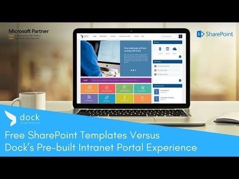 Free SharePoint Templates Vs Dock S Pre Built Intranet Https