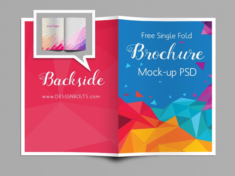 Free Single Fold A4 Brochure Mockup Psd By Zee Que Designbolts Design Templates
