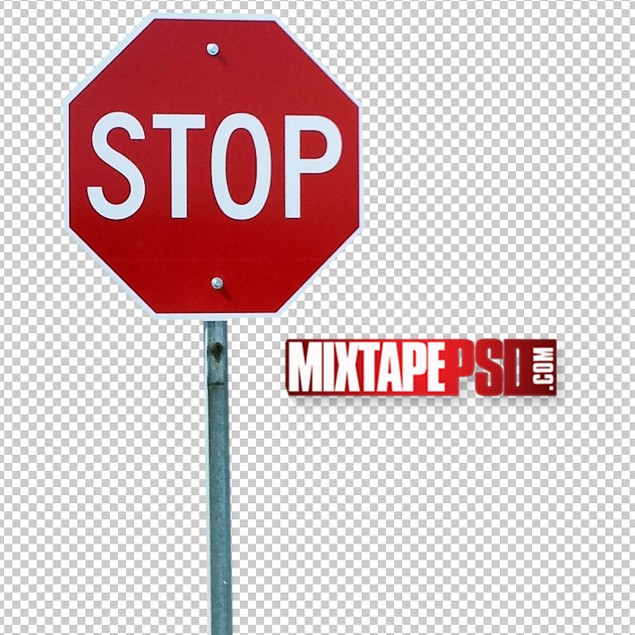 Free Street Stop Sign Template MIXTAPEPSD