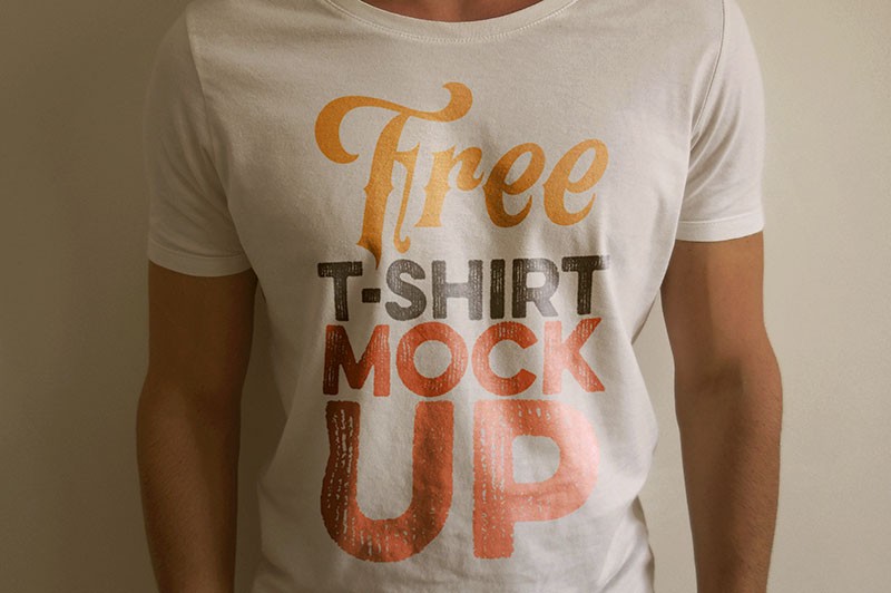 Free T Shirt Mock Up Template Dealjumbo Com Discounted Design Mockup
