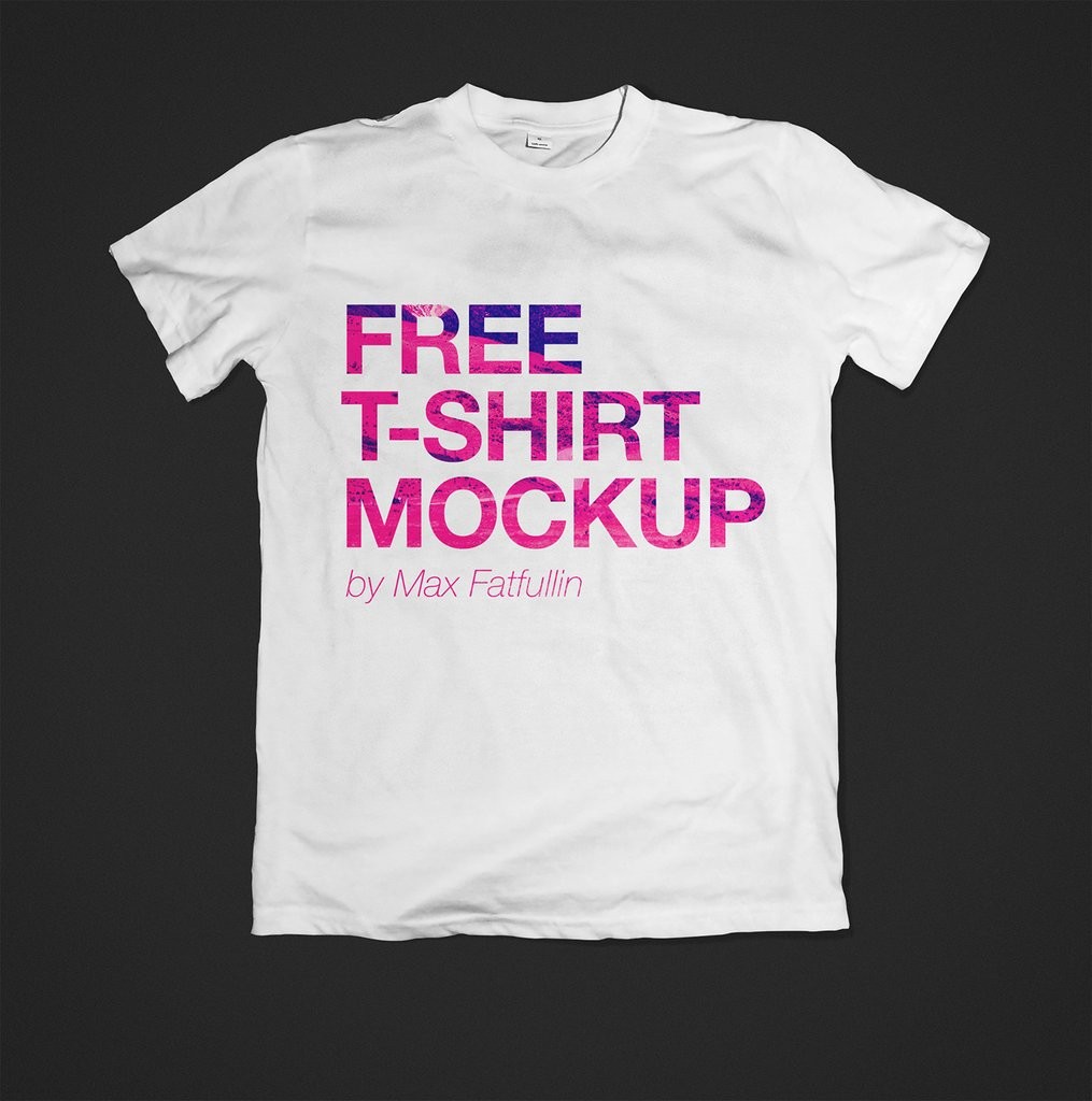 Free T Shirt Mockups CreativeBooster Mockup Template