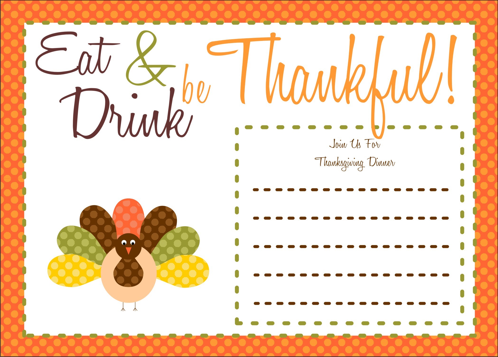 Free Thanksgiving Templates Image Photo Album Day For Word