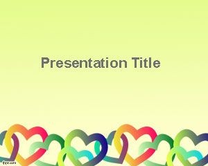 Free Valentine S Day PowerPoint Template With Love Drawings Powerpoint Background