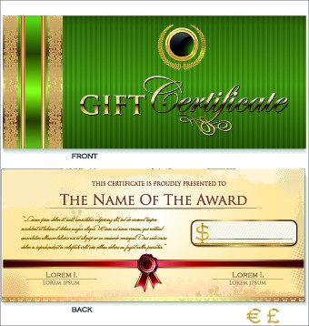 Free Vector Certificate Templates Download 14 593 Template Eps