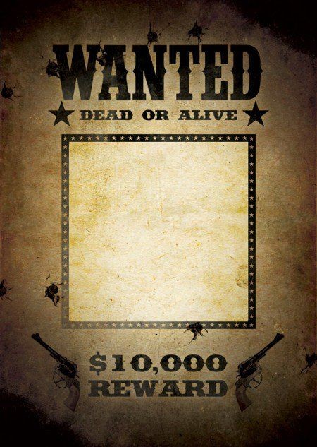 Free Wanted Poster Template Ideas Pinterest Templates