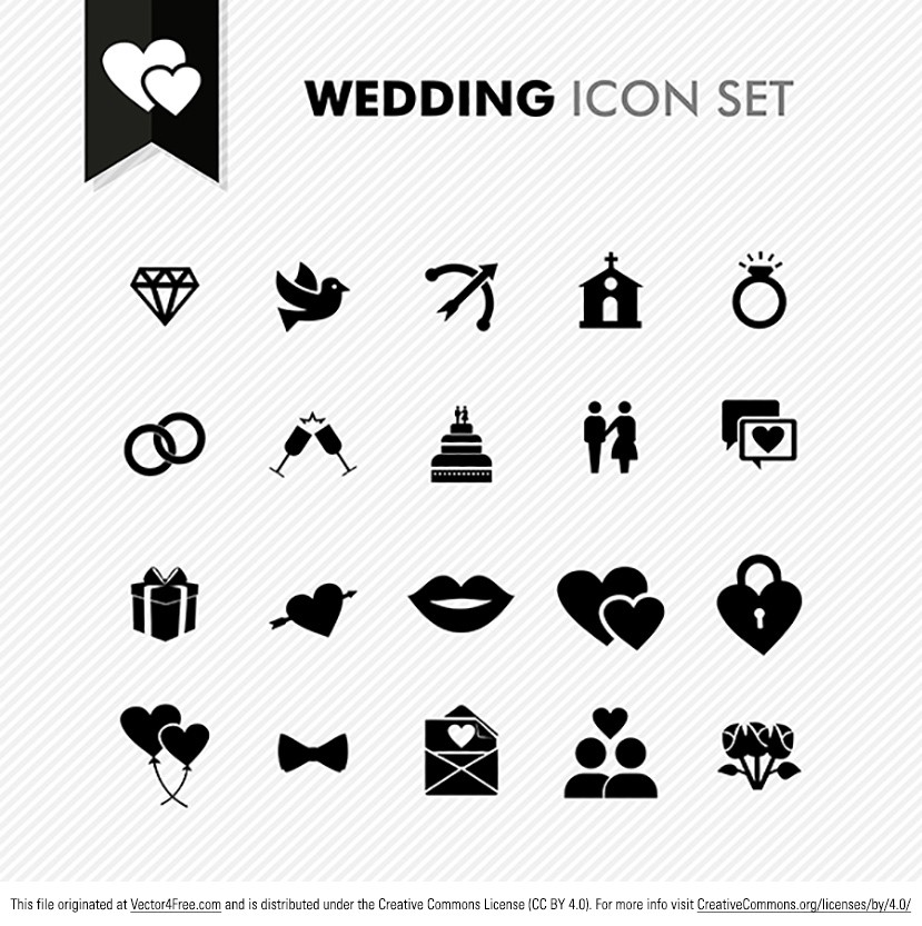 Free Wedding Icon Vector